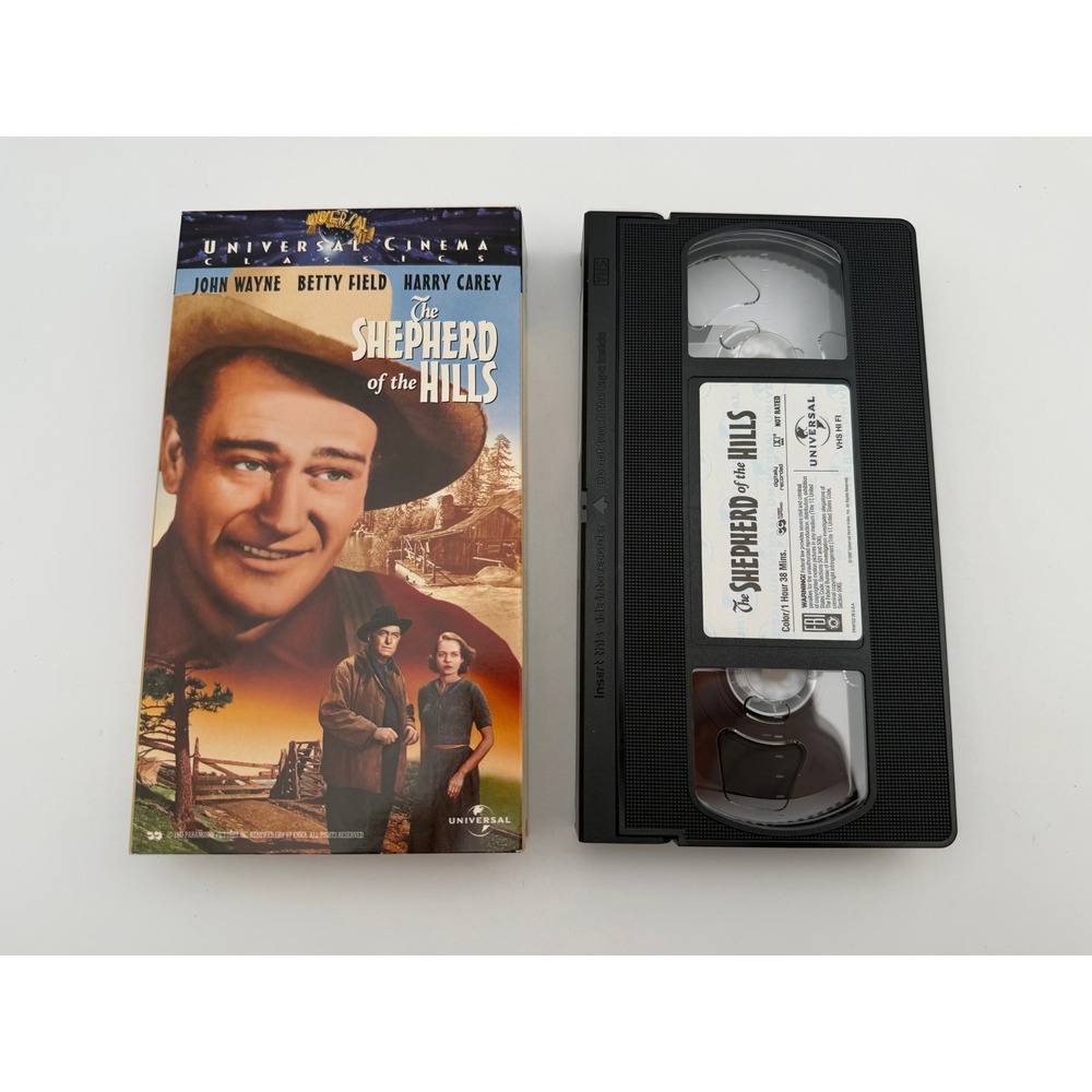 The Shepherd of the Hills VHS John Wayne Betty Field Universal Cinema Classics